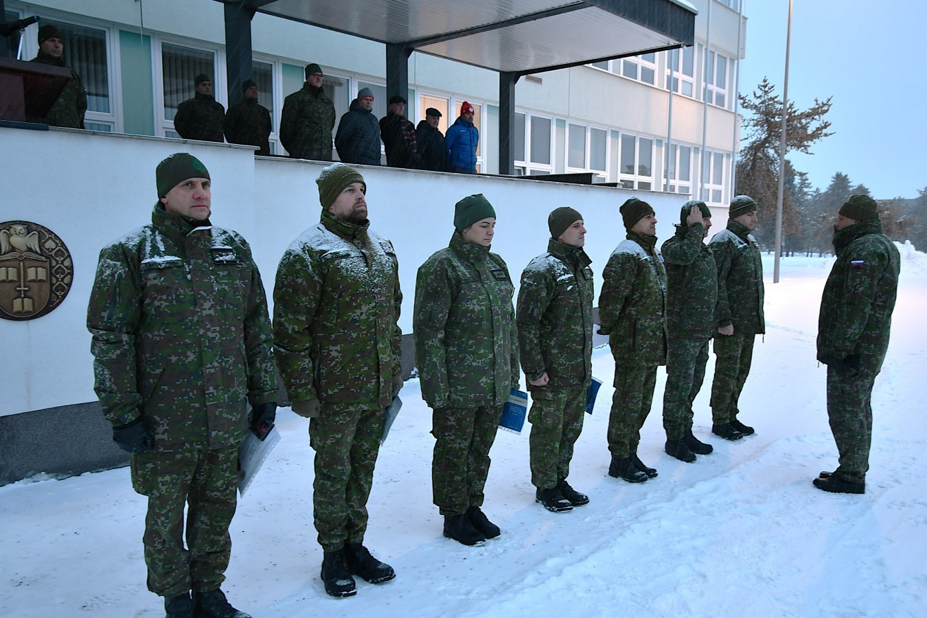 Slávnostný nástup pripomenul 33 rokov samostatnej Slovenskej republiky