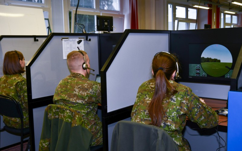 Blokový výcvik kadetov v prostredí virtuálneho simulátora