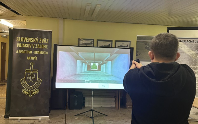 Strelecká súťaž na Simulačnom centre
