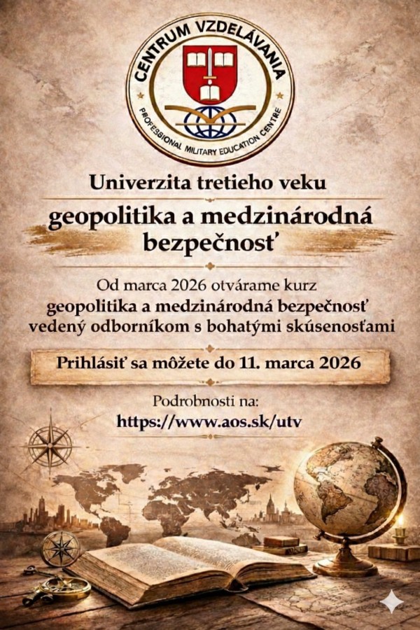Otvárame nový kurz geopolitika a národná bezpečnosť