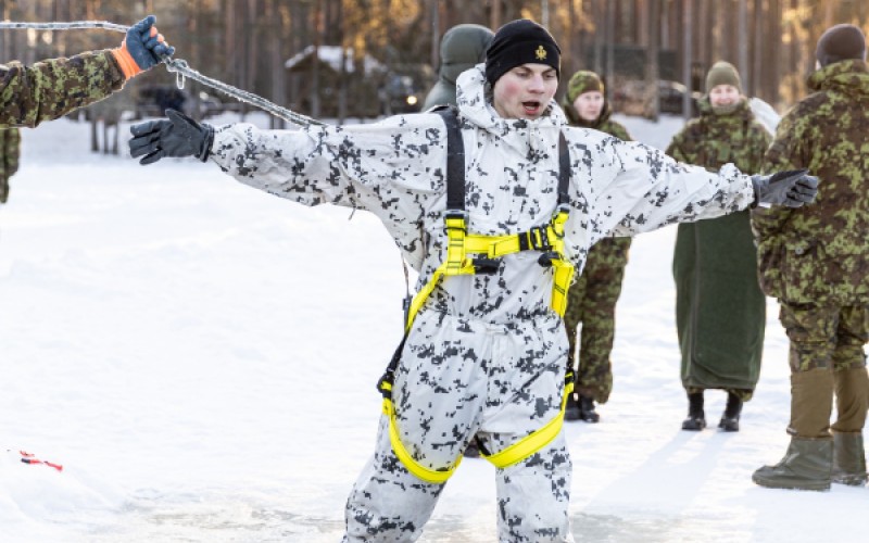 Kadeti absolvovali zimný výcvik v Estónsku