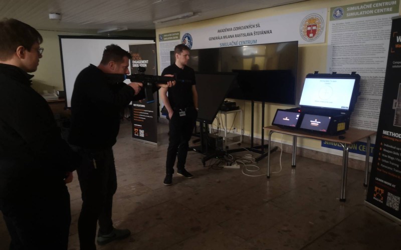 Odborná ukážka taktického simulačného systému