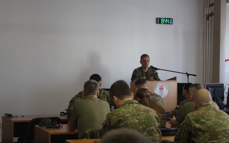 Otvorenie 31. základného veliteľsko-štábneho kurzu