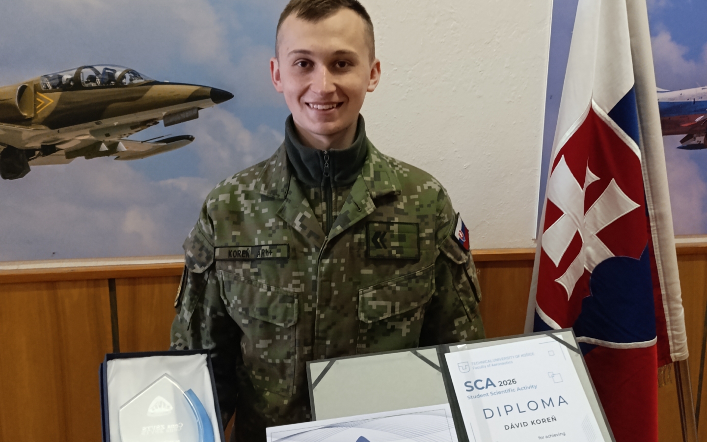 Kadet Leteckej fakulty TU v Košiciach dominoval na ŠVOČ
