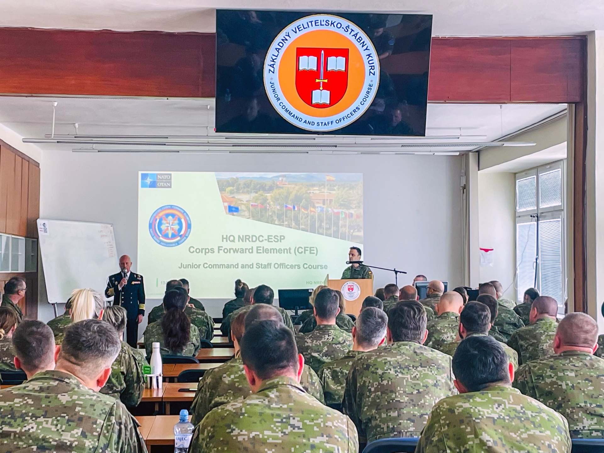 Spanish Visit at Professional Military Training Center