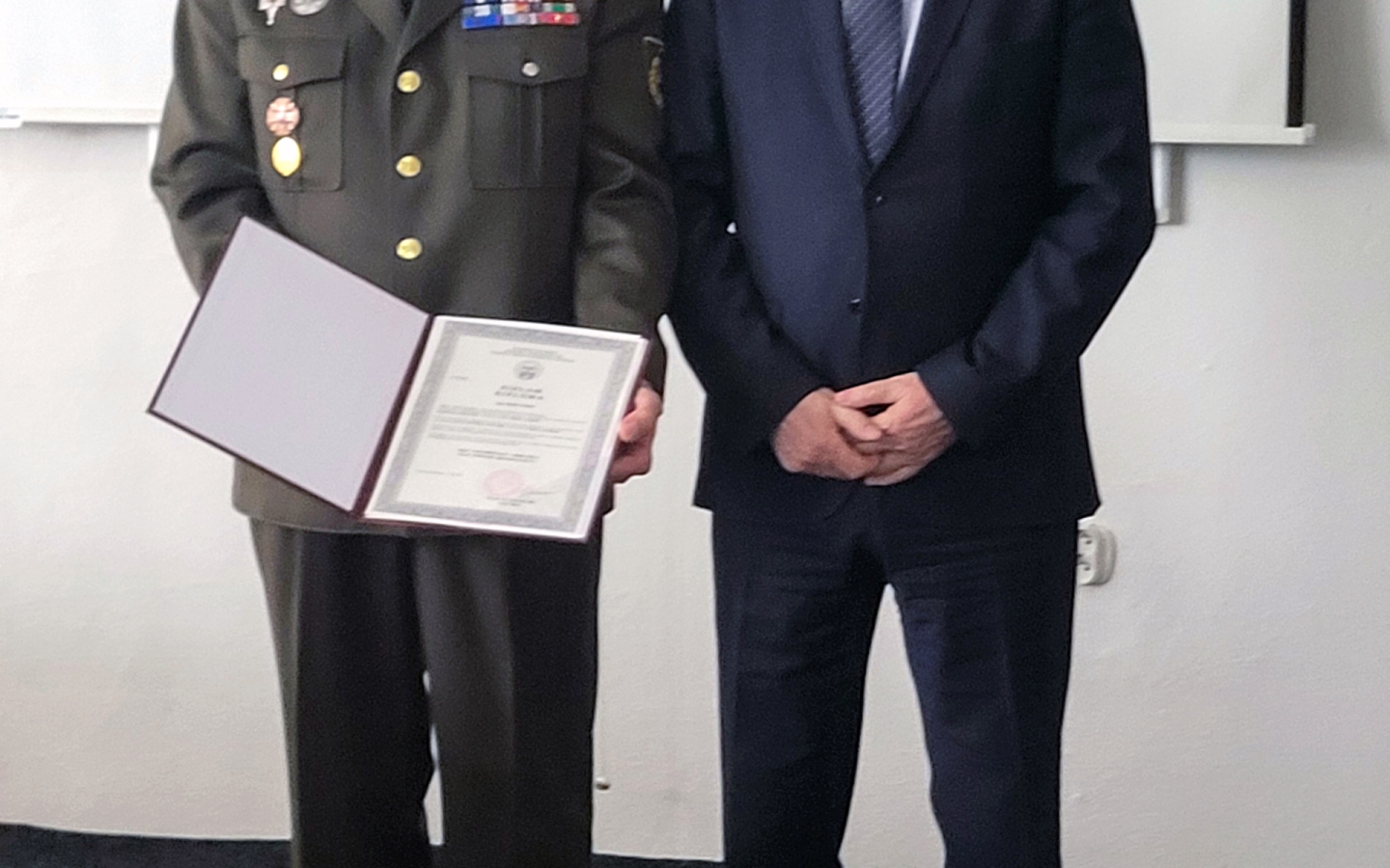 Nový doktor na Katedre vojenskej taktiky a operačného umenia