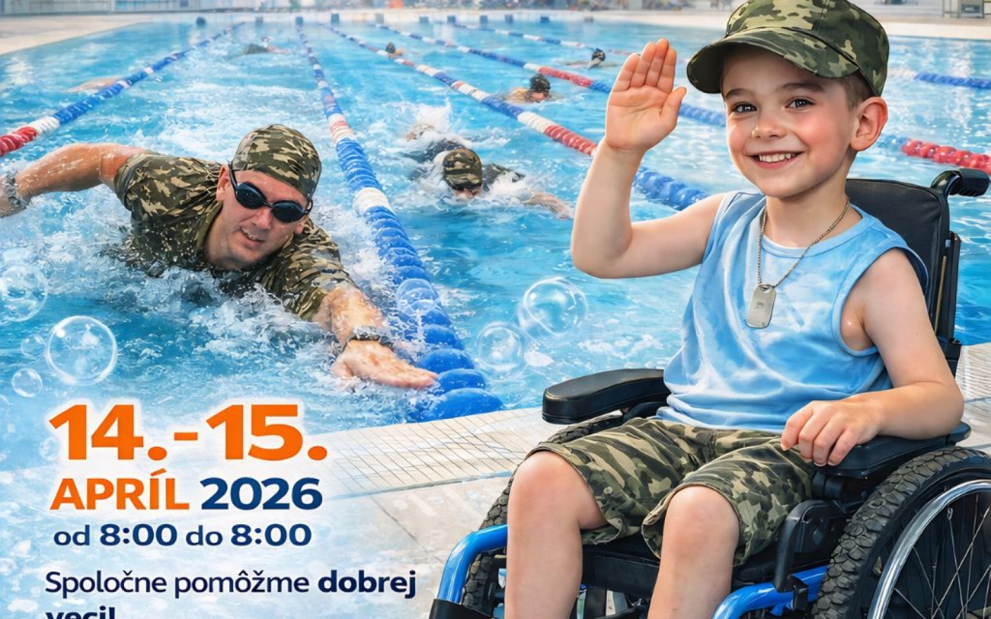Plavecká 24-hodinovka na podporu malého Kubka