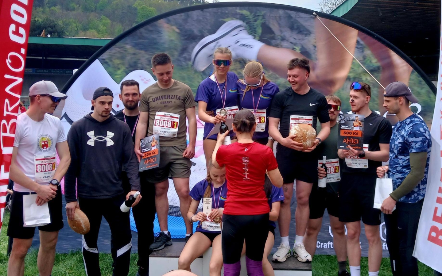 Kadeti AOS úspešní na medzinárodnom Craft Brnenskom polmaratóne