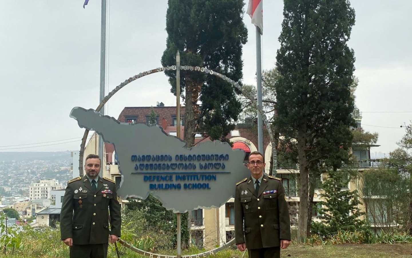 Supporting Defense Institution Building School in Georgia  with experience in NATO accreditation process