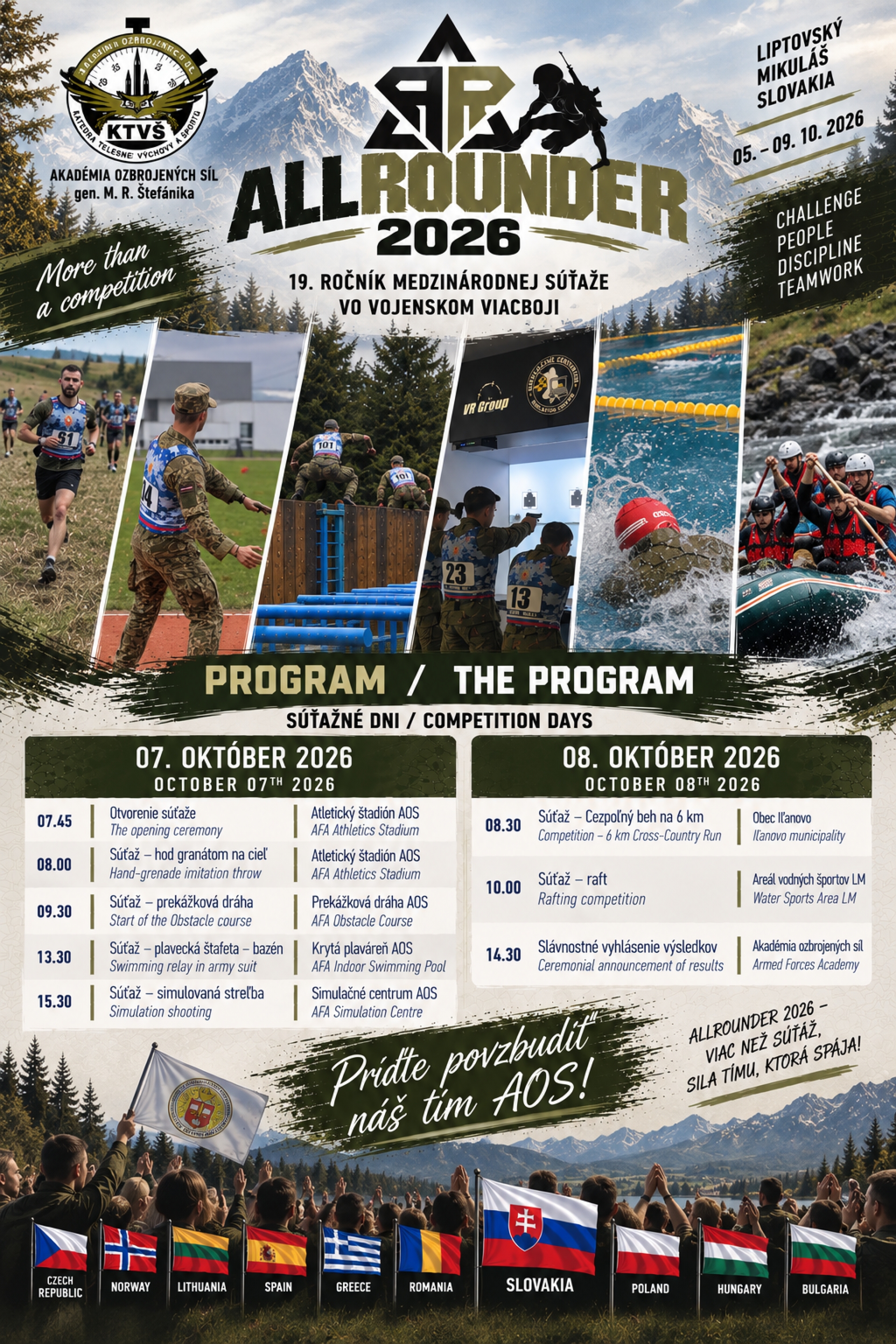 ALLROUNDER 2026 - rekordný záujem, vysoká konkurencia a týždeň plný športu