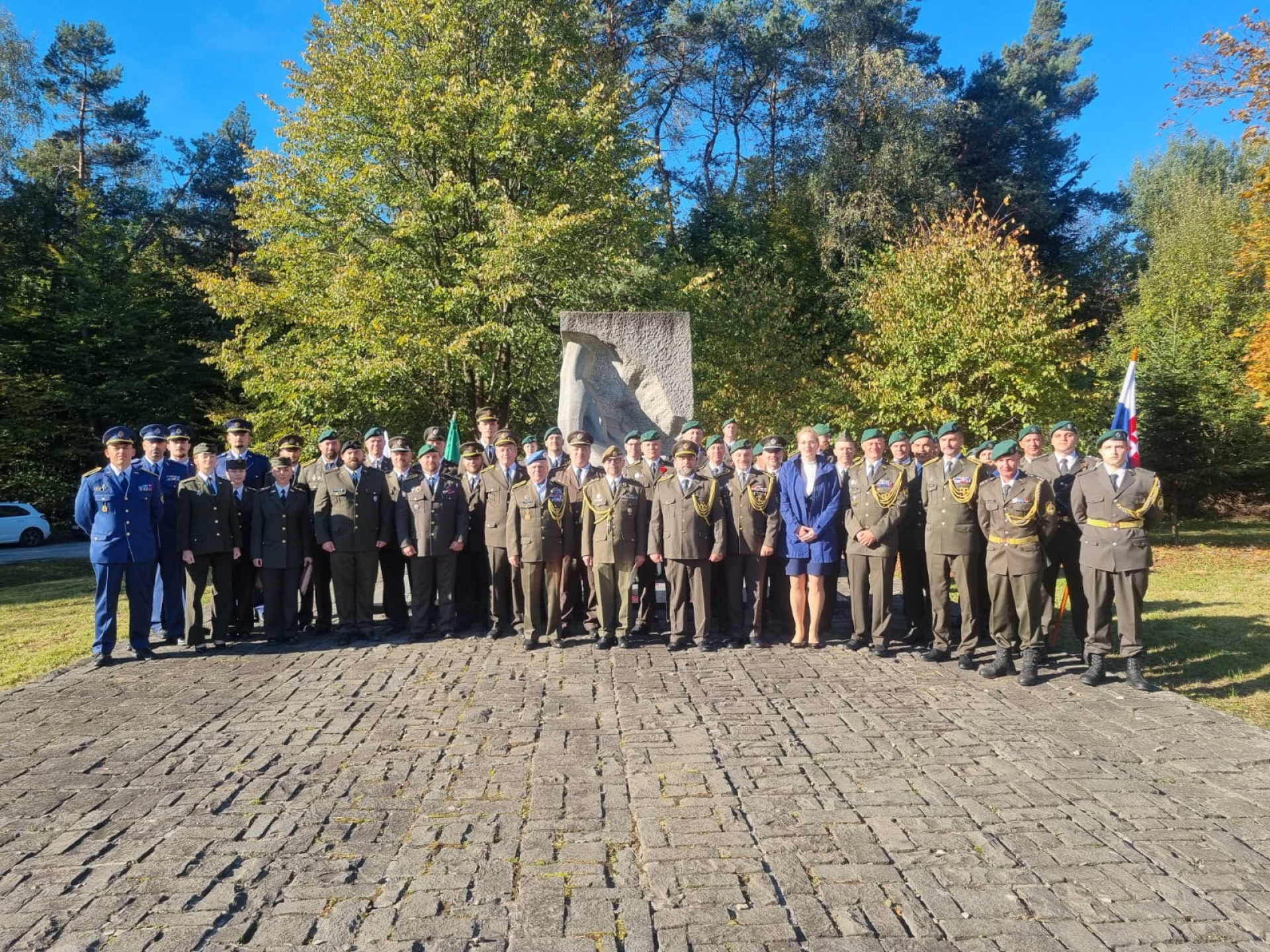 Slávnostné prijatie kadetov do kolektívu ženistov