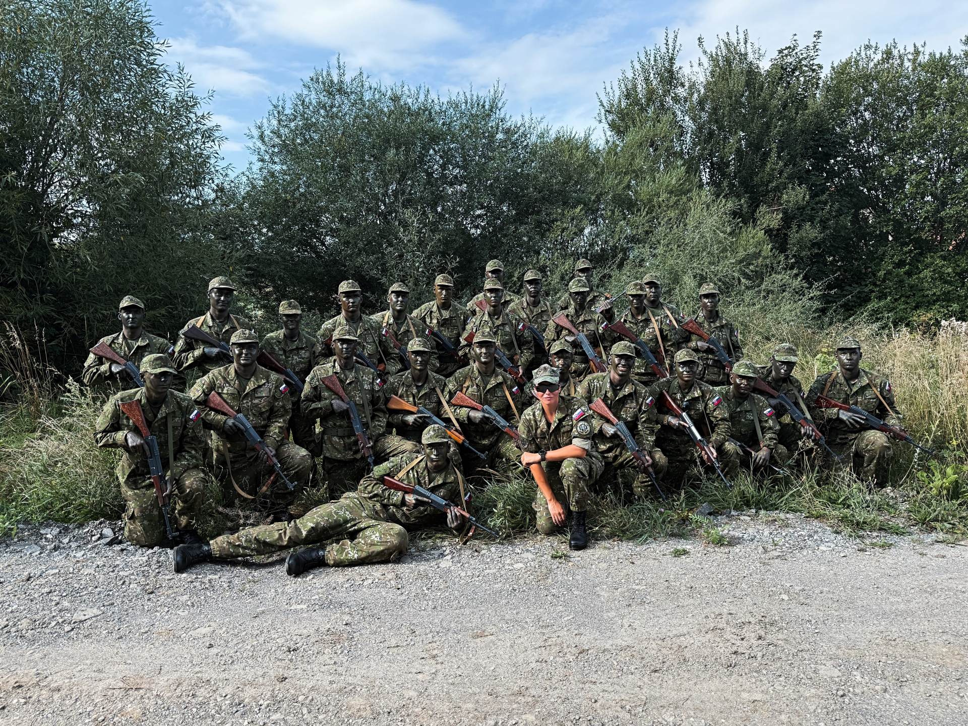 Members of the Department of the Social Sicences and Languages Participate in Basic Military Training 2026