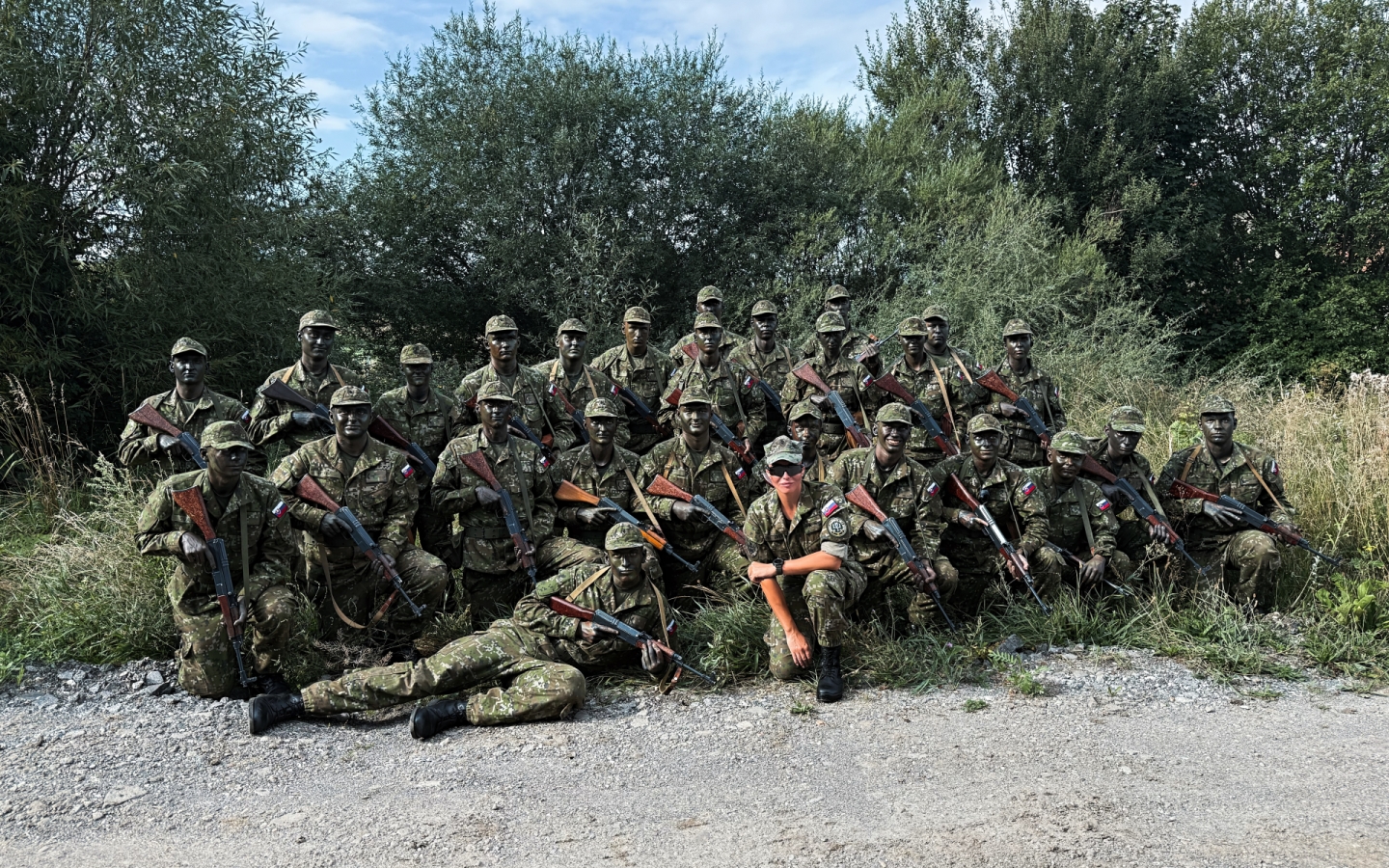 Members of the Department of the Social Sicences and Languages Participate in Basic Military Training 2026