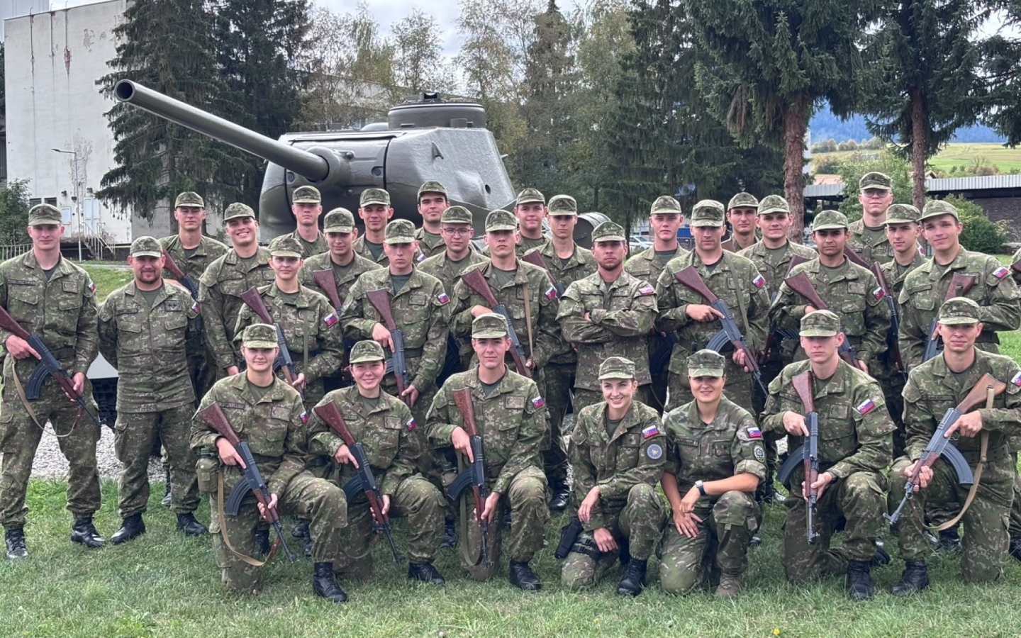 Members of the Department of the Social Sicences and Languages Participate in Basic Military Training 2026