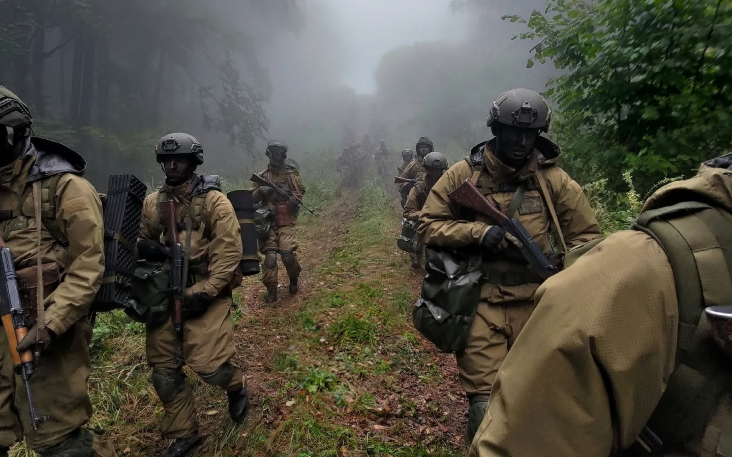 Members of the Department of the Social Sicences and Languages Participate in Basic Military Training 2026