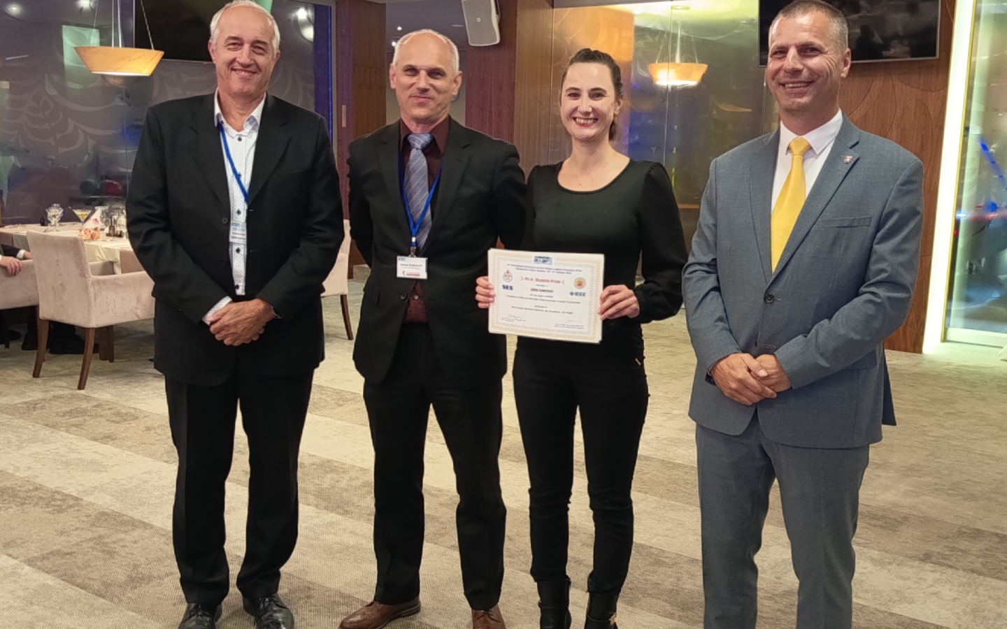 Doktorandka AOS získala ocenenie na medzinárodnej konferencii NTSP 2026