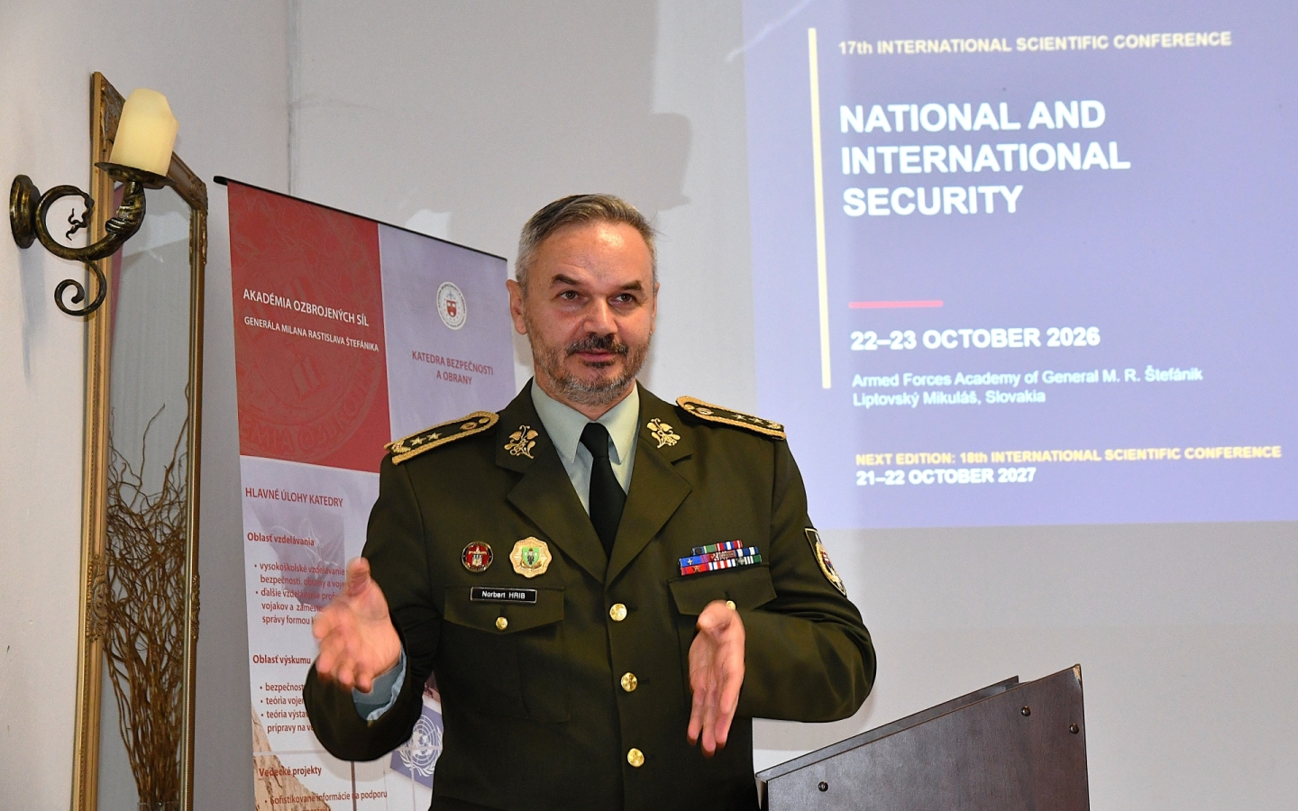 Svätojánsky kaštieľ hostil 17. ročník konferencie o národnej a medzinárodnej bezpečnosti