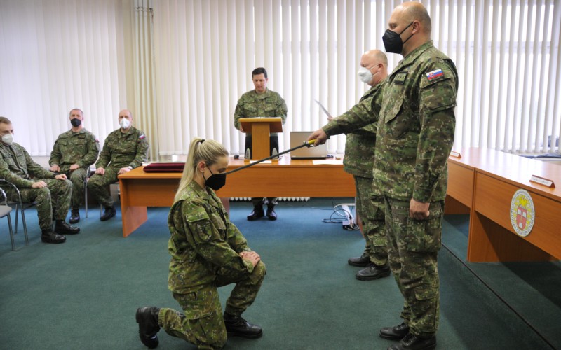 Final exams and solemn closing ceremony of University Graduates Officers’ Course, March 31st 2022