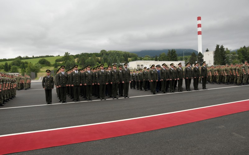 Slávnostné vyradenie kadetov AOS, 04. 07. 2025