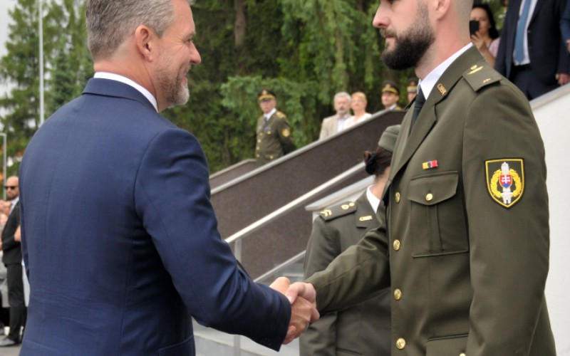 Slávnostné vyradenie kadetov AOS, 04. 07. 2025