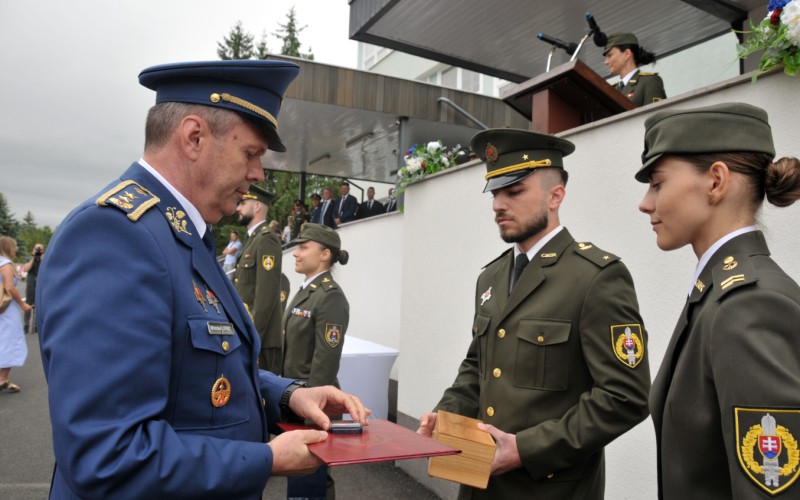 Slávnostné vyradenie kadetov AOS, 04. 07. 2025