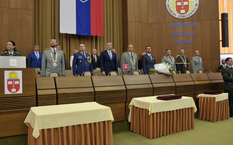 Slávnostná promócia kadetov AOS, 04. 07. 2025