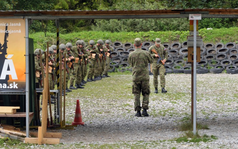 Základný vojenský výcvik - strelnica, 02. 09. 2025