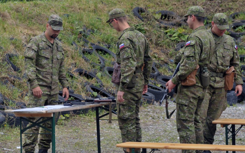 Základný vojenský výcvik - strelnica, 02. 09. 2025