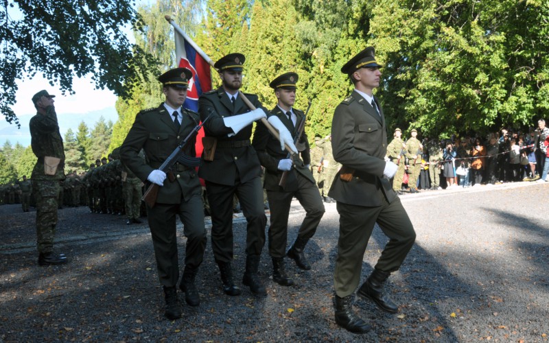 Vojenská prísaha kadetov 1. ročníka- Háj, 19. 09. 2025