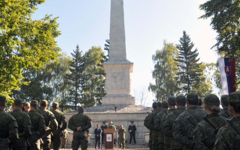 Vojenská prísaha kadetov 1. ročníka- Háj, 19. 09. 2025