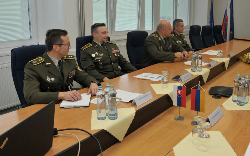 Návšteva z National Defence and Research University in Armenia, 27. - 28. 2025