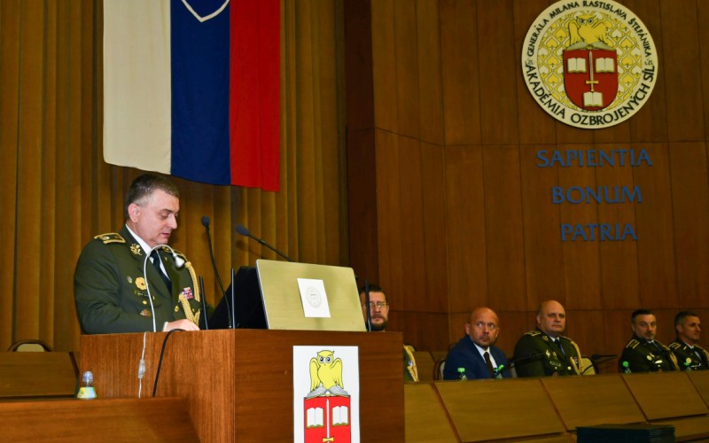 Slávnostné ukončenie 23. VYŠŠIEHO VELITEĽSKO–ŠTÁBNEHO KURZU, 12.12.2025