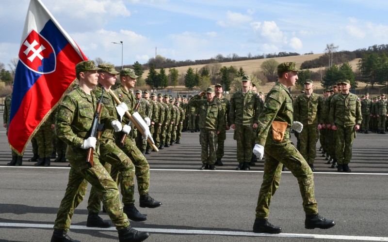Slávnostný nástup pri príležitosti odovzdania bordových baretiek, 16.03.2026