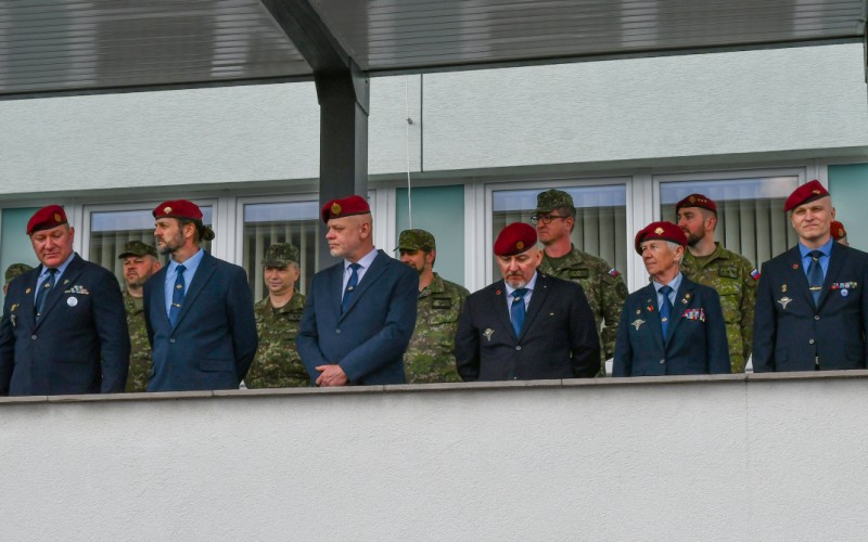 Slávnostný nástup pri príležitosti odovzdania bordových baretiek, 16.03.2026