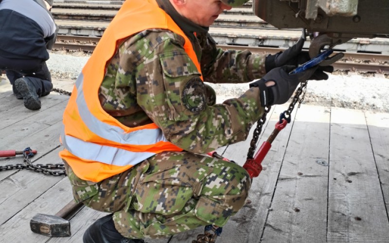 Praktické zamestnanie kadetov 3 ročníka 31d BOŠ – preprava po železnici; 25. 03. 2026