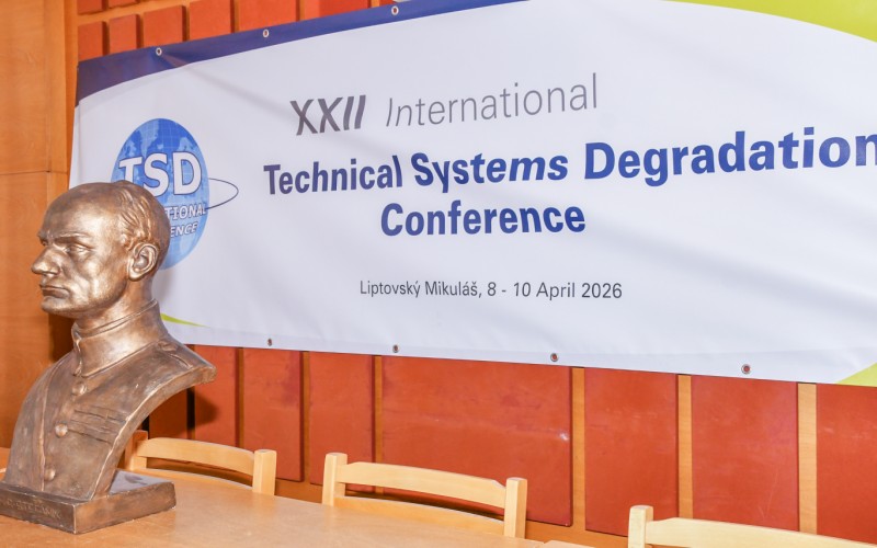 Konferencia "XXII International TECHNICAL SYSTEMS DEGRADATION", 08 - 10.04.2026