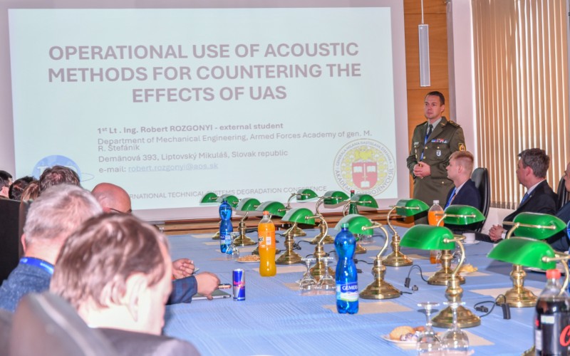 Konferencia "XXII International TECHNICAL SYSTEMS DEGRADATION", 08 - 10.04.2026