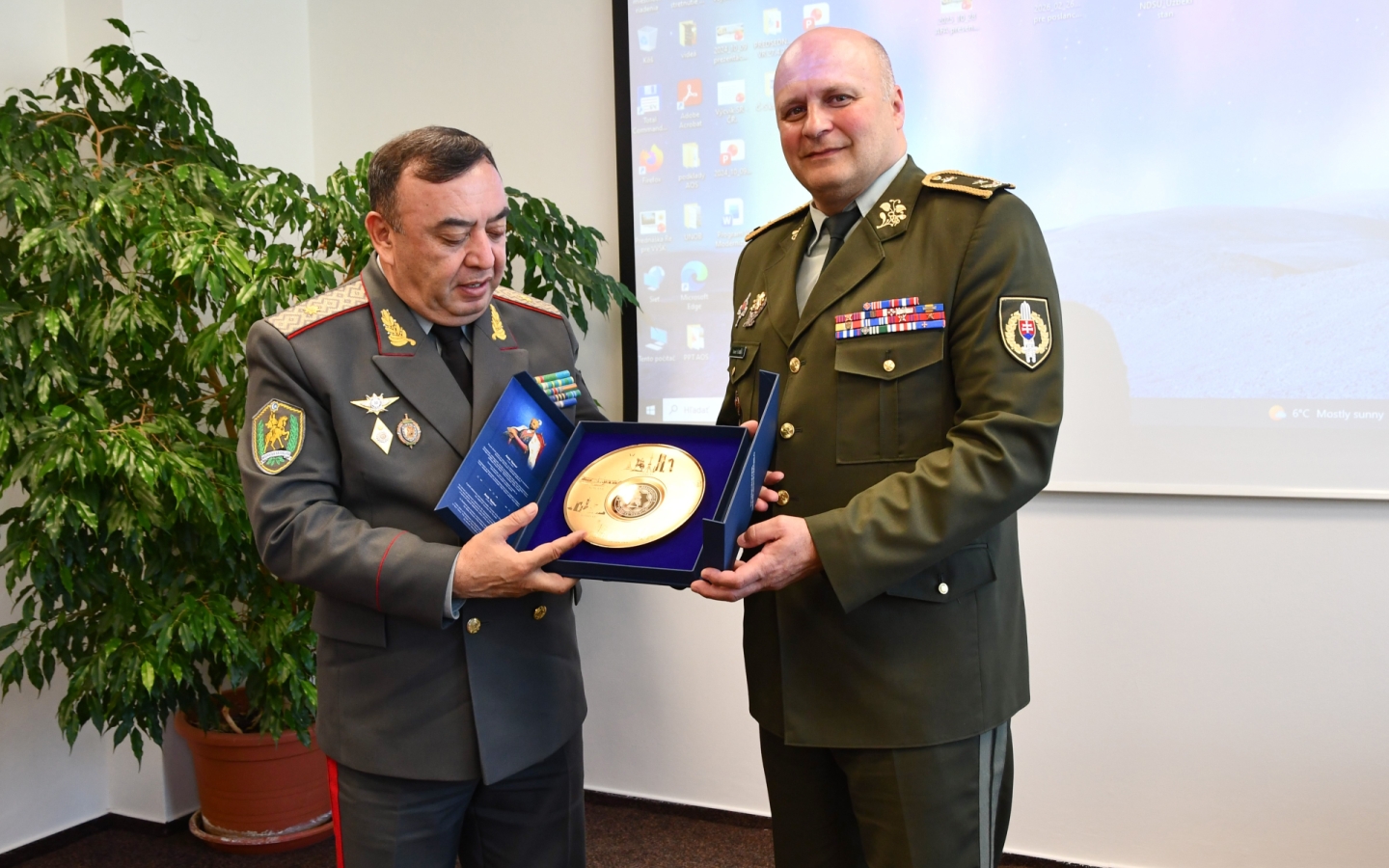 Zástupcovia Univerzity vojenskej bezpečnosti a obrany Uzbeckej republiky na AOS, 19. 05. 2026