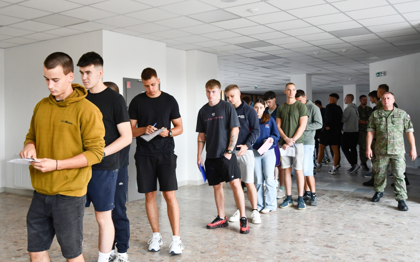 Základný vojenský výcvik - nástup, 17. 08. 2026