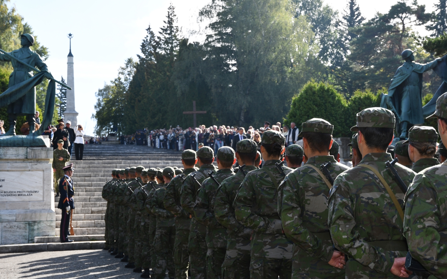Vojenská prísaha kadetov 1. ročníka - Háj, 18. 09. 2026