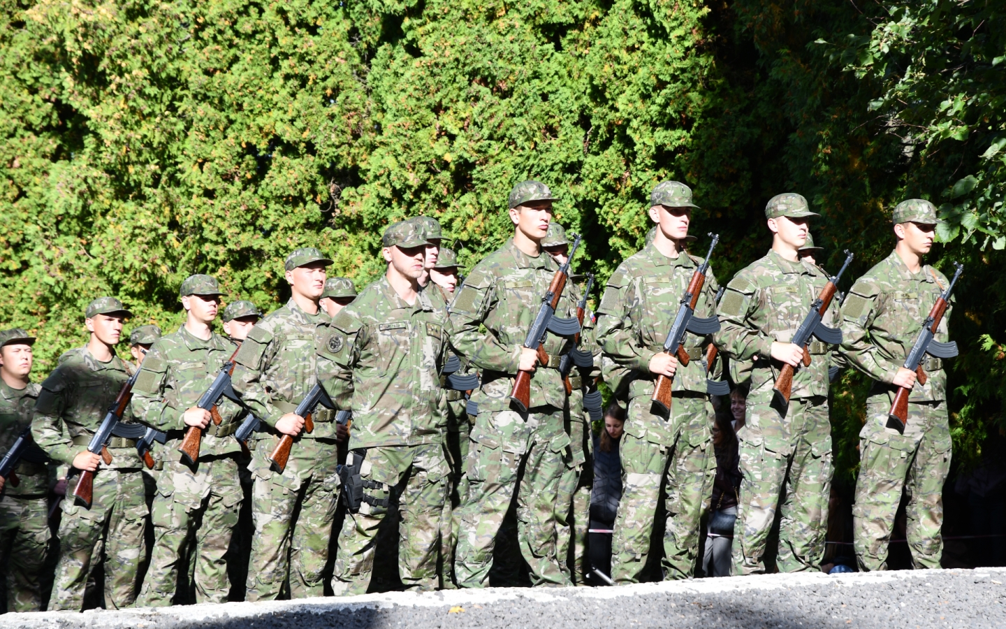 Vojenská prísaha kadetov 1. ročníka - Háj, 18. 09. 2026