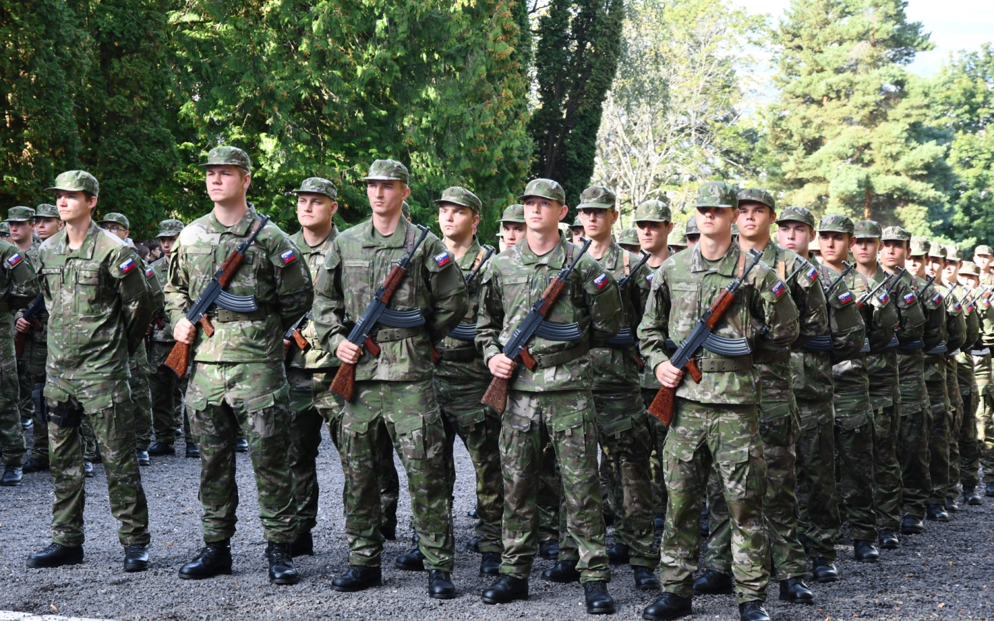 Vojenská prísaha kadetov 1. ročníka - Háj, 18. 09. 2026