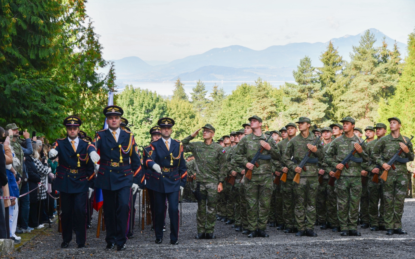 Vojenská prísaha kadetov 1. ročníka - Háj, 18. 09. 2026
