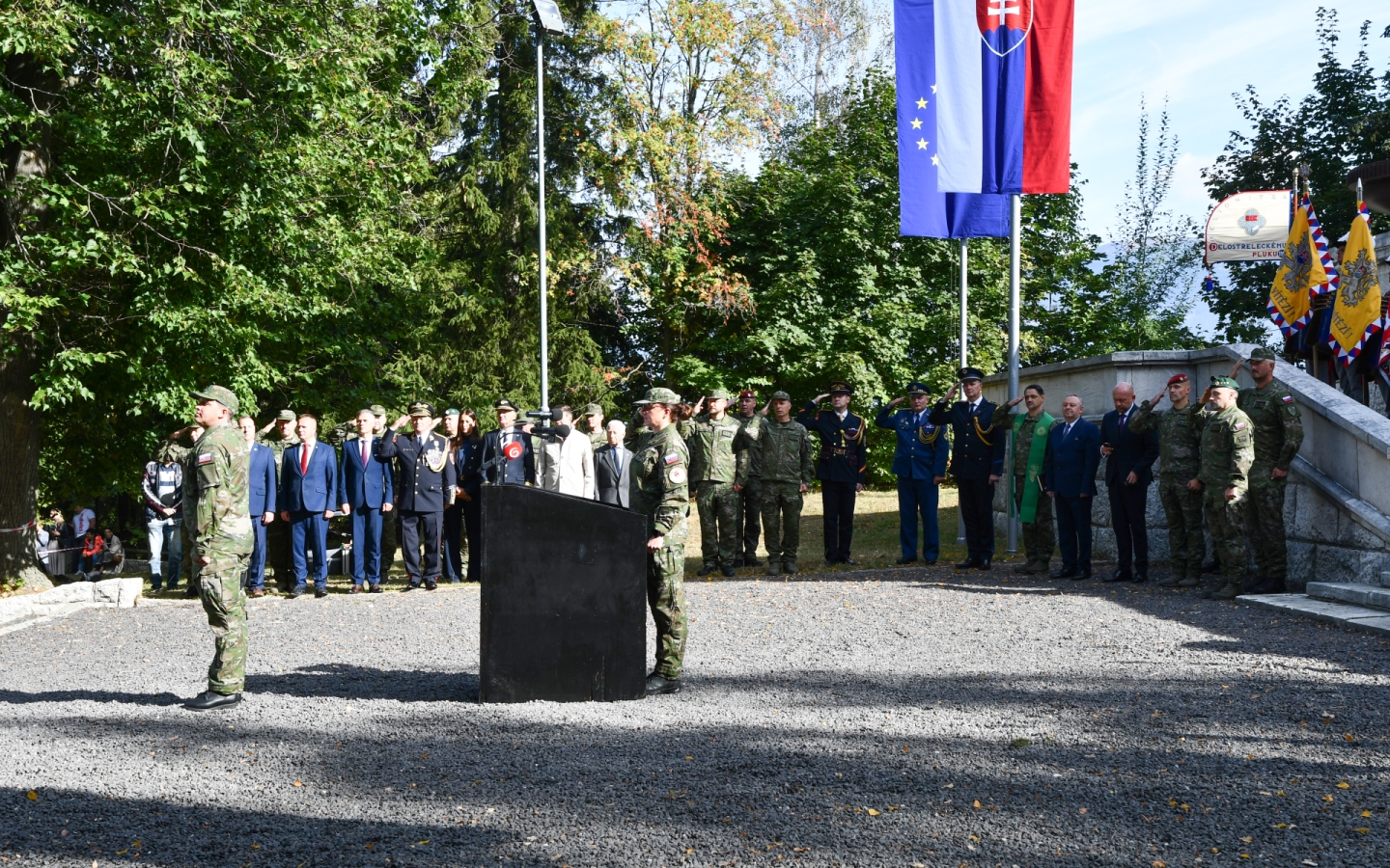 Vojenská prísaha kadetov 1. ročníka - Háj, 18. 09. 2026