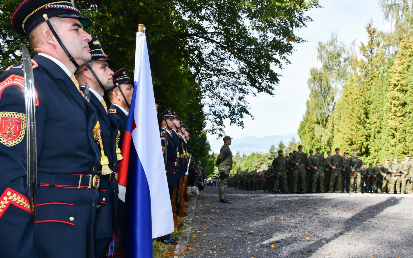Vojenská prísaha kadetov 1. ročníka - Háj, 18. 09. 2026