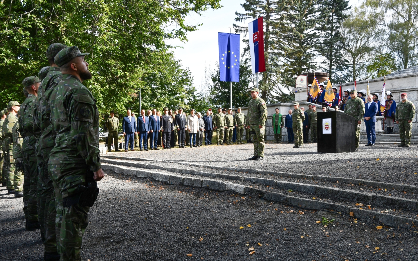 Vojenská prísaha kadetov 1. ročníka - Háj, 18. 09. 2026