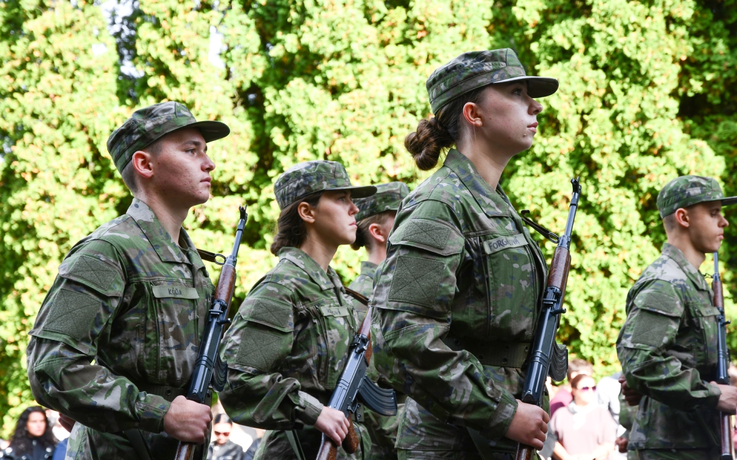 Vojenská prísaha kadetov 1. ročníka - Háj, 18. 09. 2026