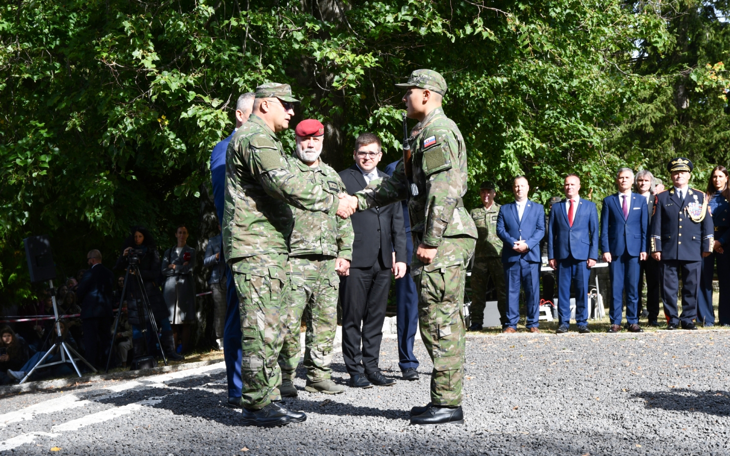 Vojenská prísaha kadetov 1. ročníka - Háj, 18. 09. 2026
