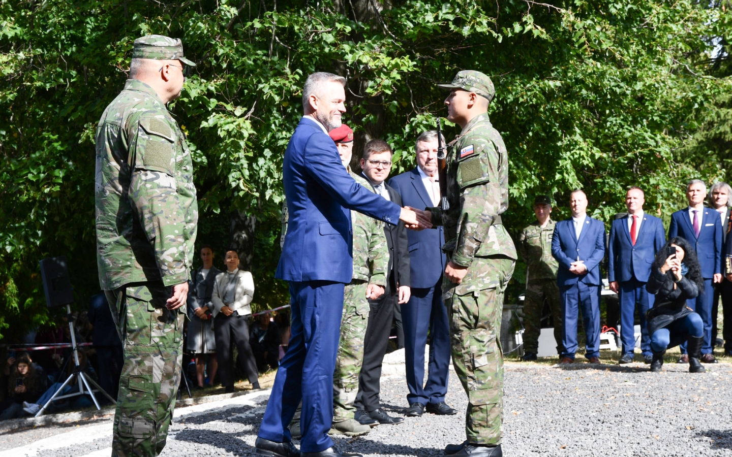 Vojenská prísaha kadetov 1. ročníka - Háj, 18. 09. 2026
