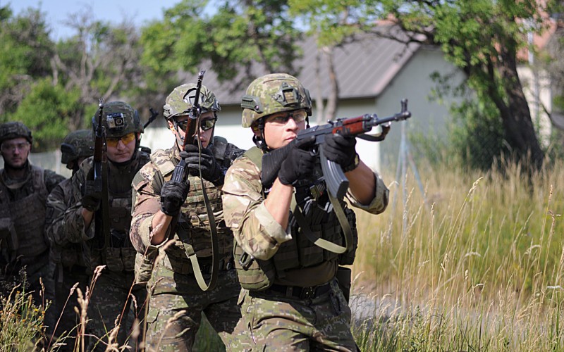 Field training of 2nd year cadets, July 22nd 2022